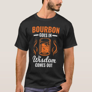 Camiseta Bourbon se pone astuto para beber un Whisk de Bart