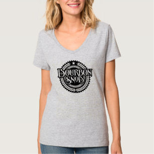 Camiseta Bourbon Snob - gracioso borracho de whisky