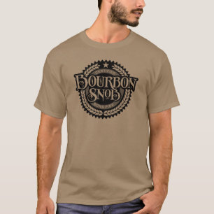 Camiseta Bourbon Snob - gracioso borracho de whisky