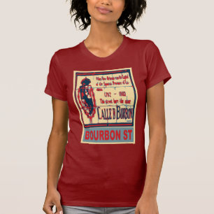Camiseta Bourbon St New Orleans