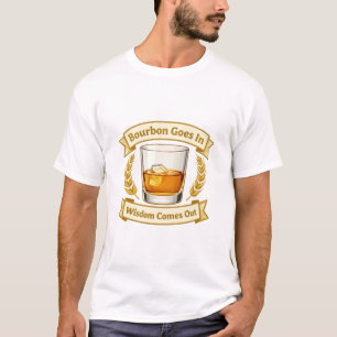 Camiseta Bourbon Vintage Premium Entra Sabiduría Sale