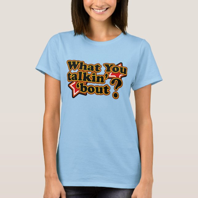 Camiseta 'Bout T-Shirts' de Retro 80 (Anverso)