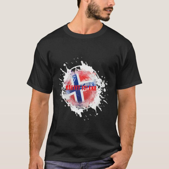 Camiseta Bouvet Island Splash (Anverso)
