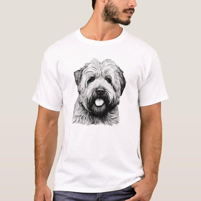 Camiseta Bouvier Des Flandres Dog (Anverso)