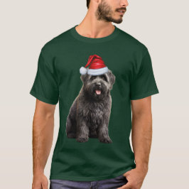 Camiseta Bouvier des Flandres Dog Lover Navidades divertido