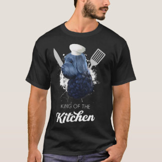 Camiseta Bouvier des Flandres King of the Kitchen Cooking D
