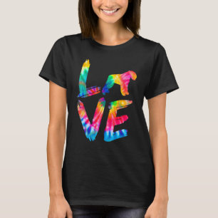 Camiseta Bouvier Des Flandres Tie Dye Love Dog Mom