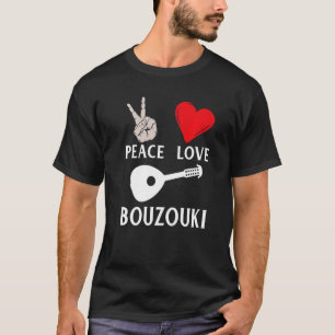 Camiseta Bouzouki Instrumento Musical Irish Bouzouki Music 