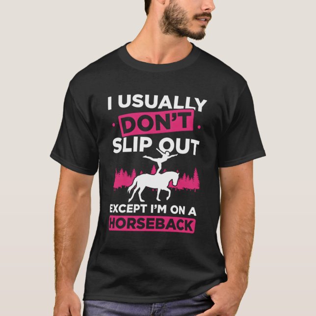 Camiseta Bóveda De Caballos Para El Bóveda De Caballos Y (Anverso)