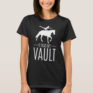 Camiseta Bóveda De Caballos Para Los Chicas De Vaulter De C