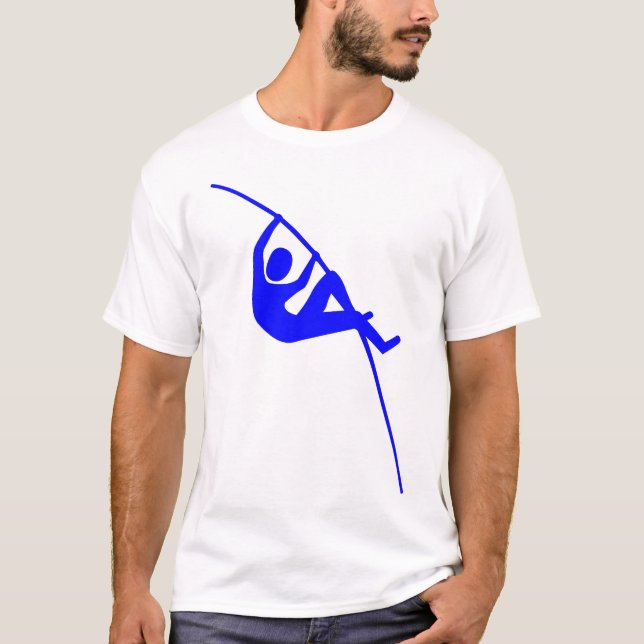 Camiseta Bóveda de poste - azul (Anverso)
