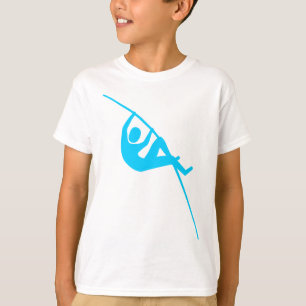 Camiseta Bóveda de poste - azul de cielo