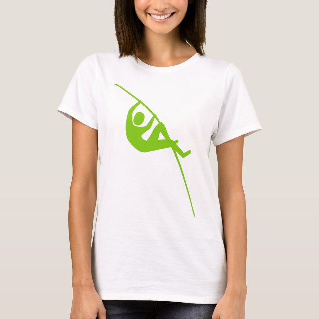Camiseta Bóveda de poste - verde de Martian (Anverso)