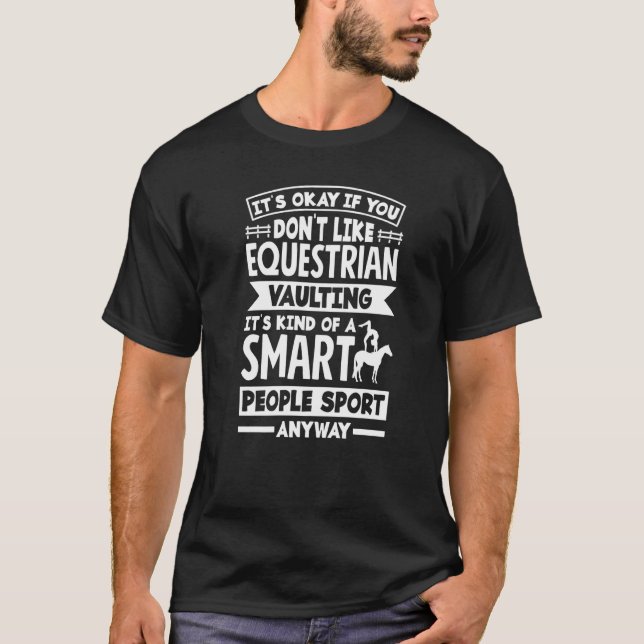 Camiseta Bóveda ecuestre de caballos en bóveda (Anverso)