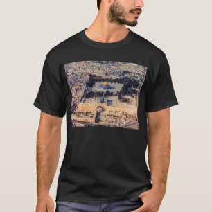 Camiseta Bóveda vieja de Jerusalén de la ciudad de la