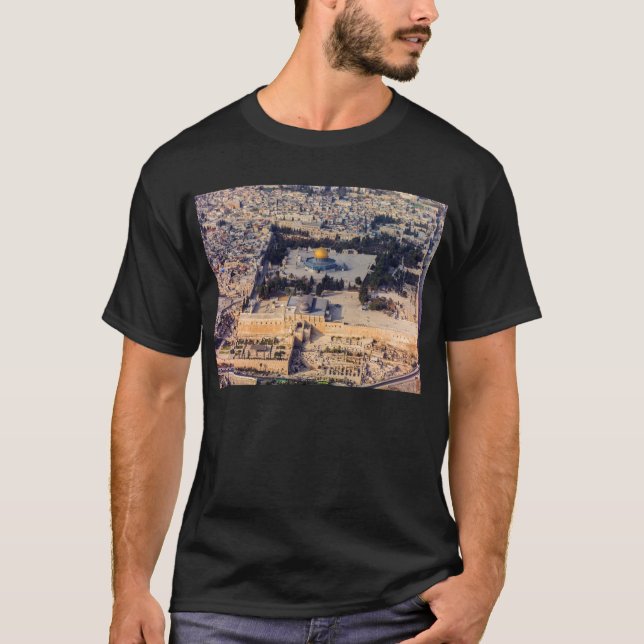 Camiseta Bóveda vieja de Jerusalén de la ciudad de la (Anverso)