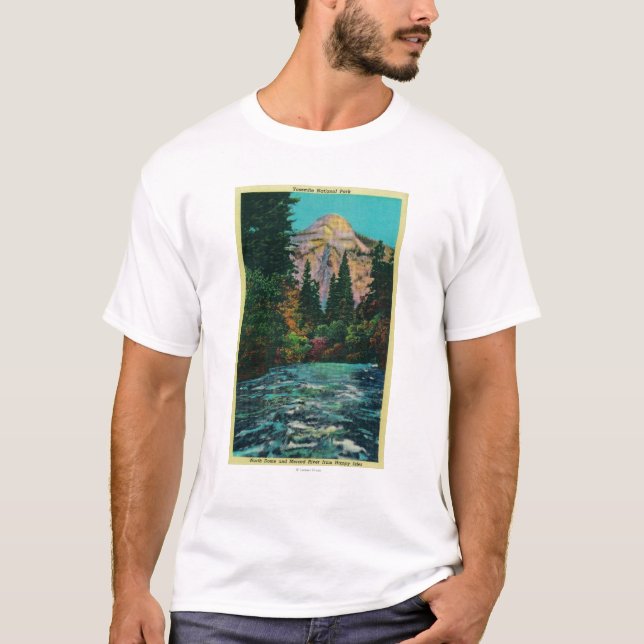 Camiseta Bóveda y río del norte de Merced de las islas (Anverso)