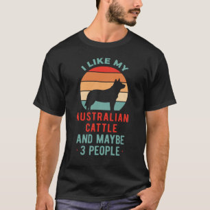 Camiseta Bovino australiano divertido