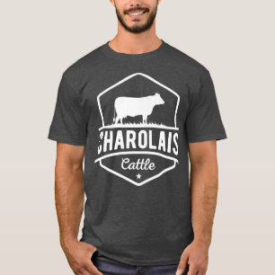 Camiseta Bovino Charolais, agricultor de vacas