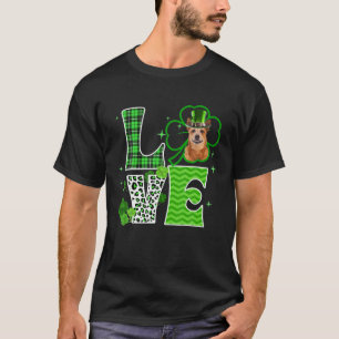 Camiseta Bovinos australianos Shamrock Clover Irish St Patr