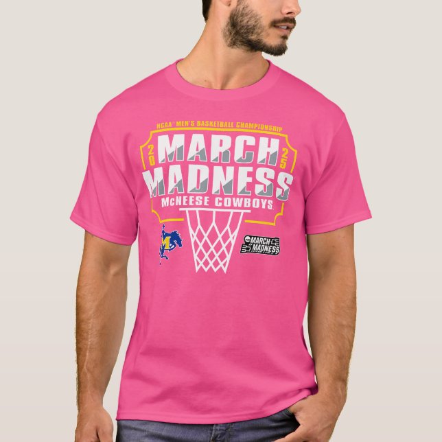 Camiseta Bovinos Masculinos Marchan Locura 2025 (Anverso)