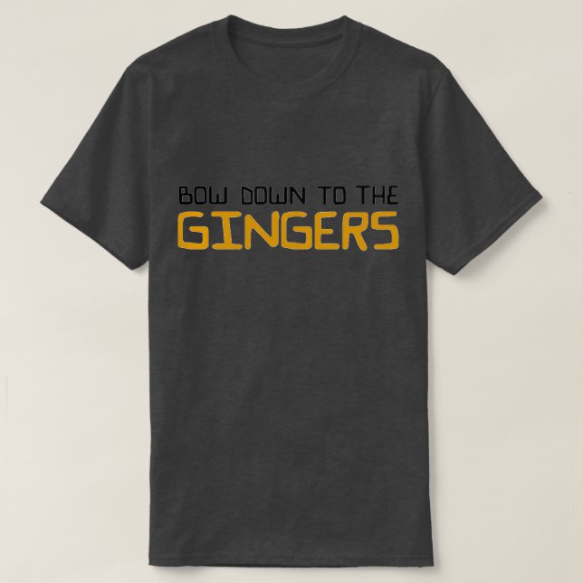 Camiseta Bow a los Gingers (Diseño del anverso)