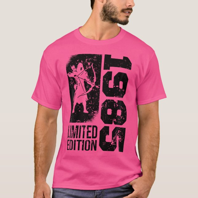 Camiseta Bow Archer Nació en 1985 Cumpleaños de Arrow-Sport (Anverso)