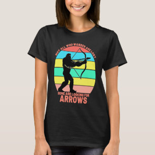 Camiseta Bow Arrow No All Wander Wander Warm Womens Archery