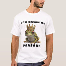 Bow Before Me Peasant T-Shirt