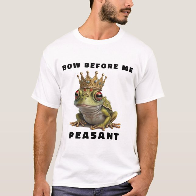 Camiseta Bow Before Me Peasant T-Shirt (Anverso)