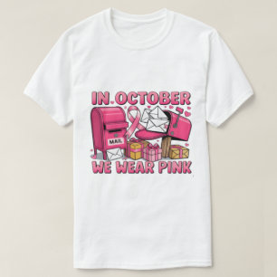 Camiseta Bow de cáncer de mama 2025 Cáncer de ma