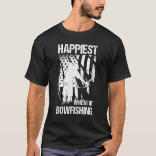 Camiseta Bow de pesca en bolera ilumina las flores Crossbow