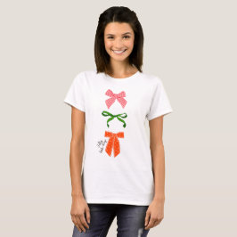 Camiseta Bow Jolly Little Things Navidad