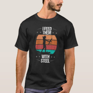 Camiseta Bowfisher los alimento con acero Airboat Pesca B