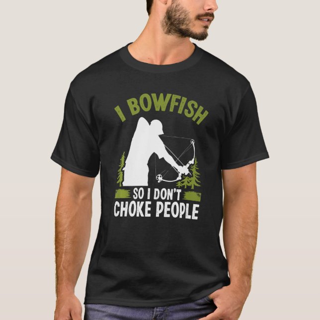 Camiseta Bowfishing Airboat Archer Bow Hunter Fisherman Bow (Anverso)