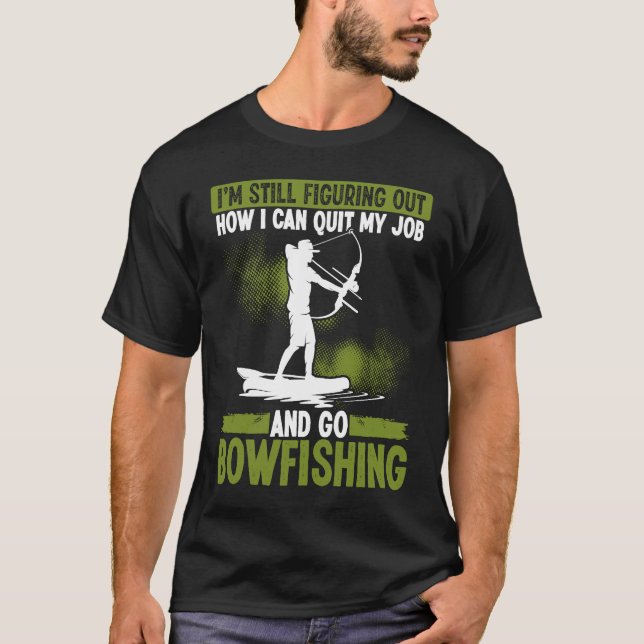 Camiseta Bowfishing Bowhunter Fisherman Archer Airboat Bowf (Anverso)