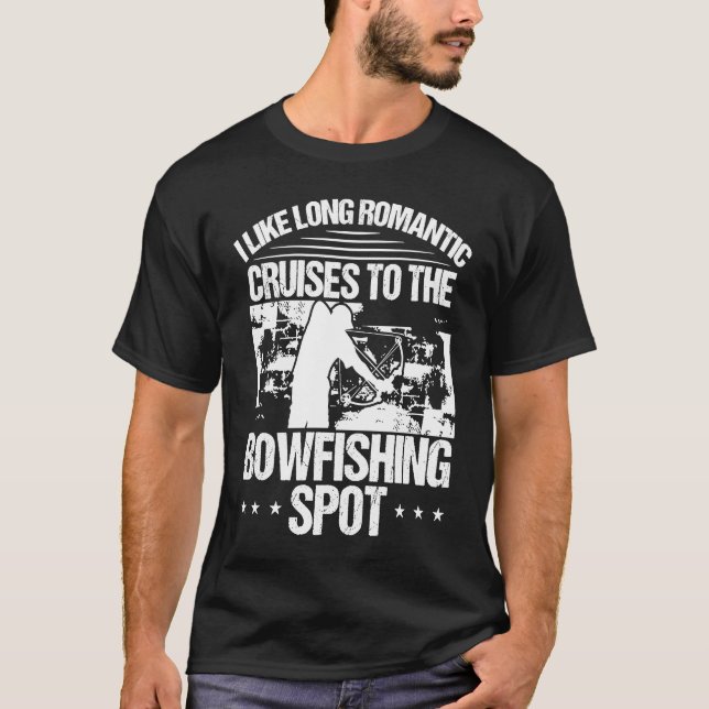 Camiseta Bowfishing Spot Bowfisher Bowhunter Airboat Archer (Anverso)
