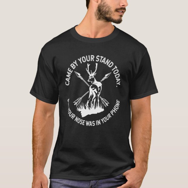 Camiseta Bowhun Archer cazando ciervos cazando Bowhunter (Anverso)