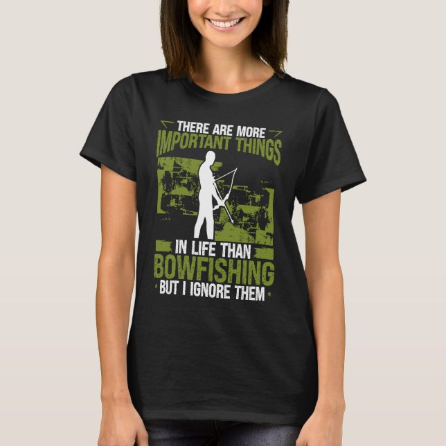 Camiseta Bowhunter Bowter, barco de pescadores (Anverso)