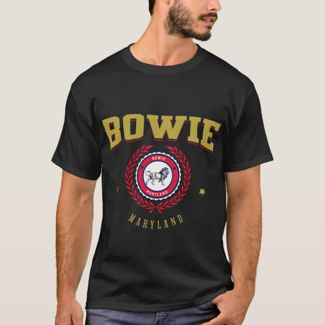 Camiseta Bowie Maryland (Anverso)