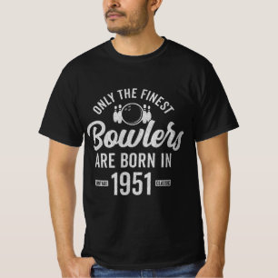 Camiseta Bowler de 71 años 1951 71º cumpleaños