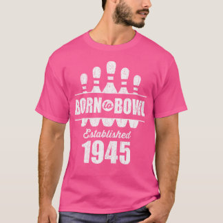 Camiseta Bowler De 80 Años 80º Bola De Cumpleaños