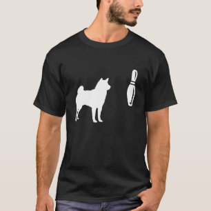 Camiseta Bowler Dog Pup Propietario de Bowling Coach Strike