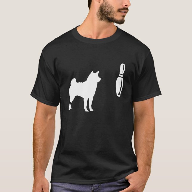Camiseta Bowler Dog Pup Propietario de Bowling Coach Strike (Anverso)