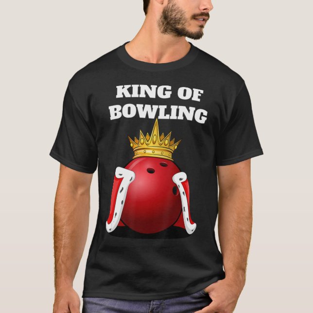 Camiseta Bowlin, jugadora de Bowling (Anverso)