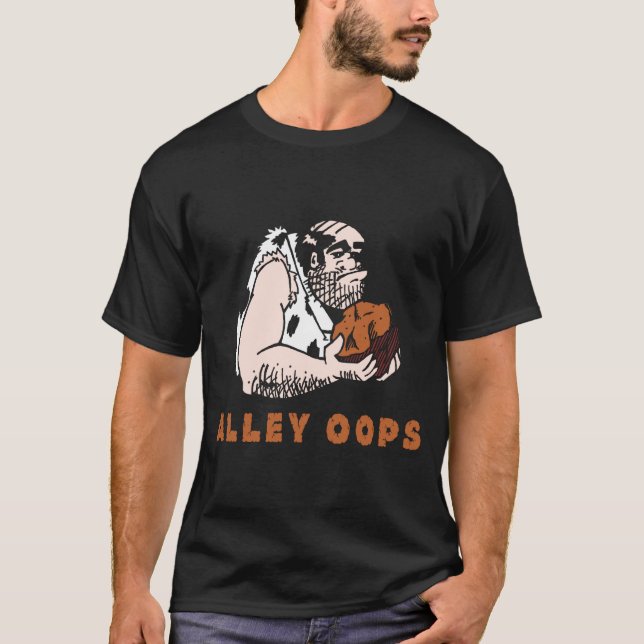 Camiseta Bowling Alley Oops Caveman  (Anverso)