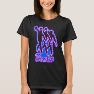 Camiseta Bowling Ball Bowler Strike Bowling Pin Bowling Tea