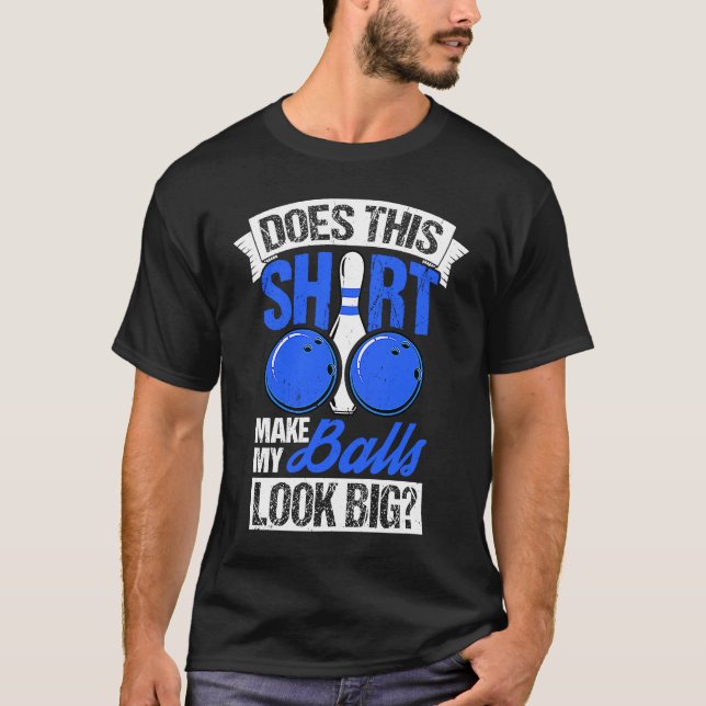 Camiseta Bowling Ball Pin Bowler Strike Bowling Team Bowlin (Anverso)