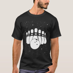 Camiseta Bowling Ball Pin Bowler Strike Bowling Team Bowlin
