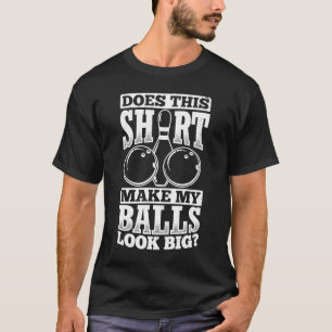 Camiseta Bowling Ball Pin Bowler Strike Team Bowling